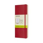 Cuaderno Moleskine Bolsillo Liso Rojo Escarlata