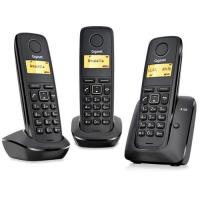 Gigaset Teléfono DECT Inalámbrico A120 Negro TRIO