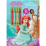 Princesas Libro Para Colorear Con Ceras 2