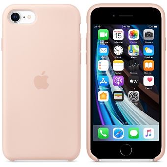 Funda de silicona Rosa Apple para iPhone SE (2ª Gen.) - Funda para teléfono  móvil
