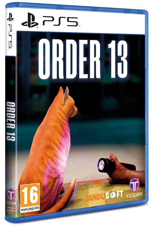 Tesura Games Oscuro/Naranja Order 13 Ps5