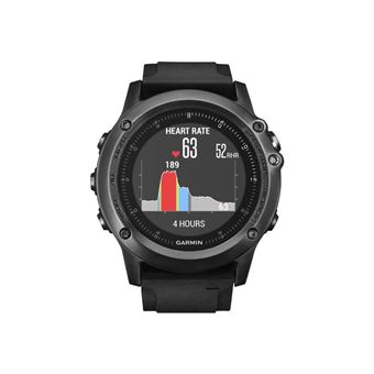 Reloj Multifunción Garmin Fénix 3 HR Zafiro Gris - Pulsómetros - Los  mejores precios | Fnac