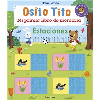 Osito Tito Mi Primer Libro De Memoria Estaciones