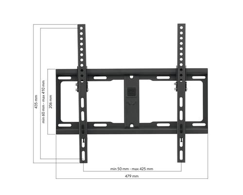 Soporte TV  One for All WM2421 de 32 a 55 pulgadas, Inclinable 15º