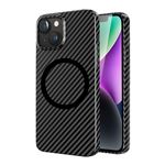 Funda 4-ok Carbon Lens MagSafe Negro para iPhone 15