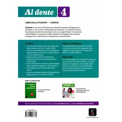 AL DENTE 4. Libro dello studente + Esercizi - -5% en libros | Fnac