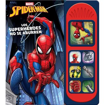 Spiderman los superheroes no se aburren 7 botones