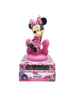 Lámpara Reloj-Despertador 3D Minnie