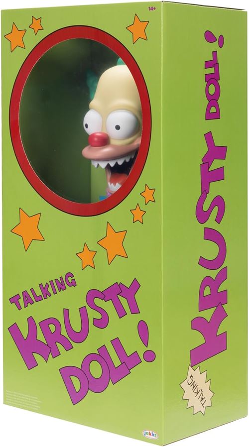 Peluche Los Simpsons Talking Krusty 40cm Otro producto derivado