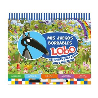 Espiral-Mis Juegos Borrables Lobo