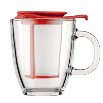 Set Tetera + Filtro Bodum Yo-Yo Rojo