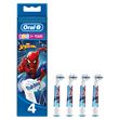 4 cabezales de recambio Oral-B Kids Spiderman