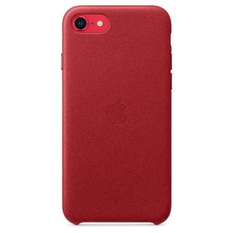 Funda de piel Apple (PRODUCT)RED para iPhone SE (2ª Gen.) - Funda