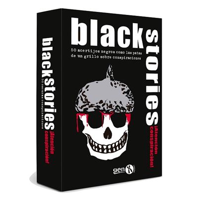 Blackstories: ¡atención conspiración! - juego de mesa