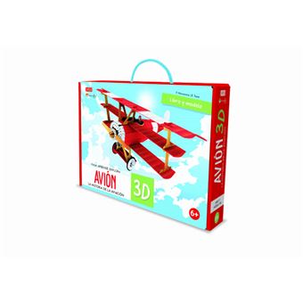 Construye el avion 3d