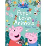 Peppa pig. Peppa loves animals