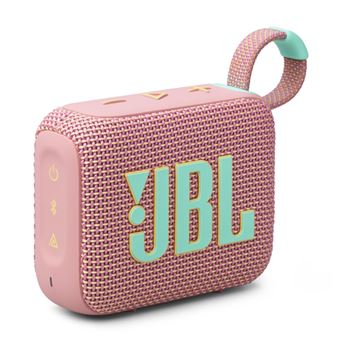 Mini altavoz inalámbrico Bluetooth JBL Go 4 Rosa