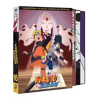 Nanuto Shippuden Box 16 398 a 423 (26 episodios) - DVD