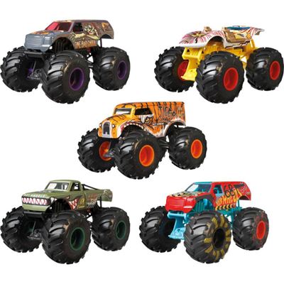 Hot wheels monster trucks vehículos grandes - varios modelos