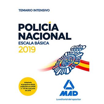 Policía Nacional - Escala Básica - Temario intensivo