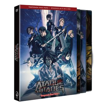Ataque A Los Titanes Temporada Final. Parte 1 - DVD