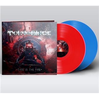 time is the fire - Vinilo rojo/azul