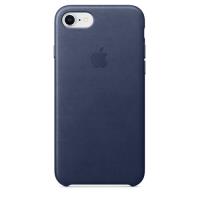 Funda Apple Leather Case para el iPhone 8/7 Azul noche