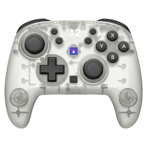 Mando Inalámbrico Hori Horipad Turbo Blanco Hielo Para Nintendo Switch 2