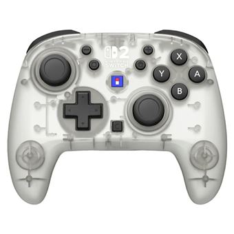 Mando inalámbrico Hori Horipad Turbo Blanco hielo para Nintendo Switch 2