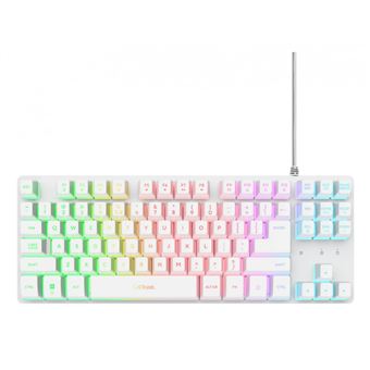 Teclado gaming Trust Thado GXT 883 Blanco - 1