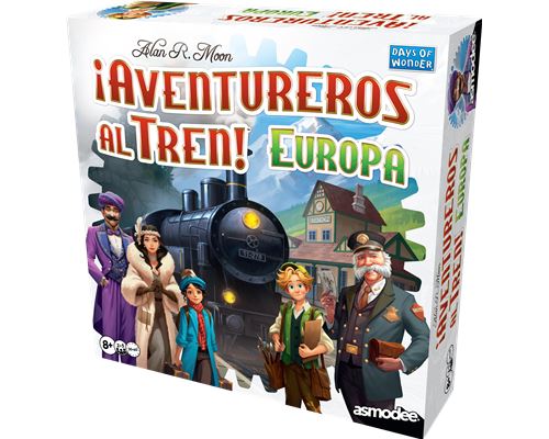 Juego de mesa ¡aventureros al tren! europa refresh