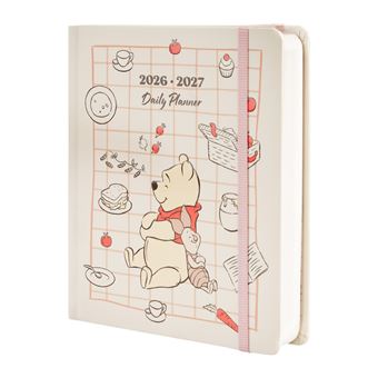 Agenda Escolar Erik 2026/2027 Día página M con lomo 11 Meses Disney Winnie The Pooh - 1