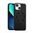Funda 4-ok Metal MagSafe Negro para iPhone 15