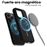 Funda 4-ok Metal MagSafe Negro para iPhone 15