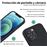 Funda 4-ok Metal MagSafe Negro para iPhone 15