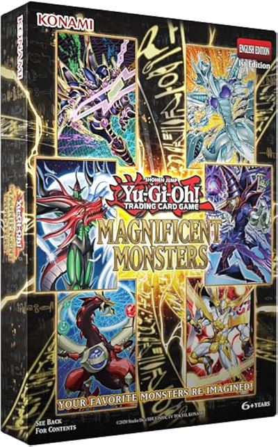Juego de mesa yu-gi-oh monstruos magníficos
