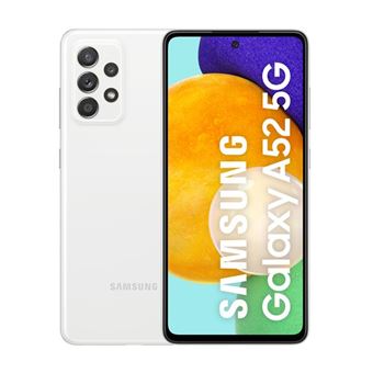 Samsung Galaxy A52 5G 6,5'' 256GB Blanco