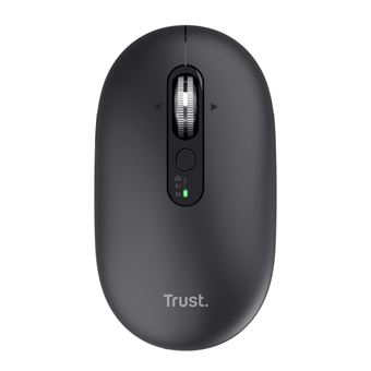 Ratón con conexión inalámbrico Trust Seron Slim Negro