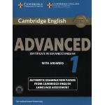 Cambridge English Advanced 1 For Revised Exam From 2015 Student'S Book Pack (Student'S Book With Answers And Audio Cds (2))