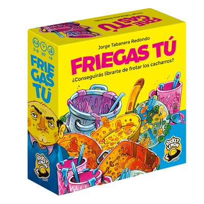 Juego de mesa friegas tú