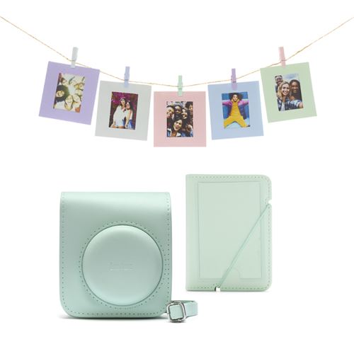 Kit Accesorios Fujifilm Para Instax Mini 12 Verde Menta