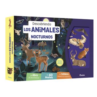 Descubriendo Los Animales Nocturnos. Tablero Magnetico