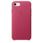 Funda Apple Leather Case para el iPhone 8/7 Rosa fucsia