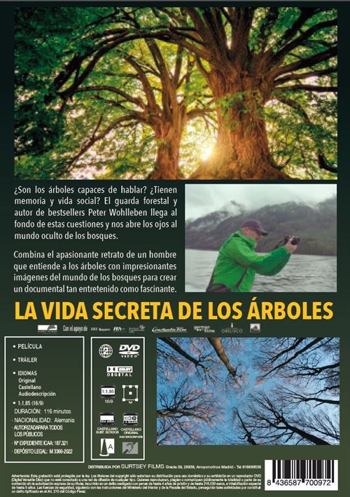 La vida secreta de los árboles - DVD - Jörg Adolph | Fnac