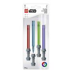 Set de bolígrafos Star wars sables de luz