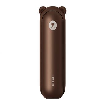 Ventilador portátil Jisulife Life 8 Plus Marrón