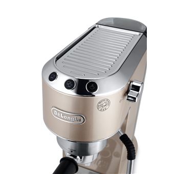 Cafetera Espresso manual De'Longhi Dedica EC685.M, Thermoblock, Express,  Función 2 tazas, 1350 W, 15 bar, Metalizado - Comprar en Fnac