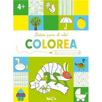 ¡Listos Para El Cole! Colorea  +4 - 1