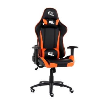 Silla Gaming 1337 Industries GC757SP/BO Negro - Naranja