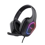 Auricular Gaming Trust Zirox GXT416 con micrófono Negro